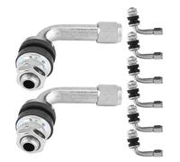 8 Pcs Estensione Della Valvola Per Pneumatici Estensori Adattatore Di