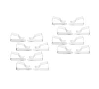 8 Pcs Fermatovaglie Testori Di in Acciaio Inossidabile Pinze Per