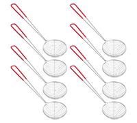 8 Pcs Filtro A Rete Cucchiaio in Acciaio Inossidabile