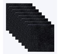 8 PCS Filtro para Compost, 10.5X11.5cm, Filtro Lettiera Gatto Antiodore, Filtri a Carbone Attivo per Cucina, a Carboni Attivi per Secchio di Compost Universali Dimensione