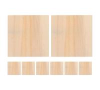 8 Pcs Fogli Di Legno Balsa Cornice Quadro Tavole Per L'artigianato