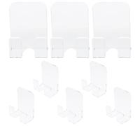 8 Pcs Gancetto Adesivo Gancio Per Asciugamani Da Bagno Niente Punch