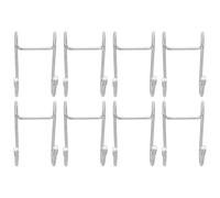 8 Pcs Gancio Appendiabiti in Acciaio Inox Da Asciugamano Per Bagni