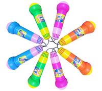 8 Pcs Giocattolo Microfono Di Plastica Per Cantare Bambini Fingi Un Con