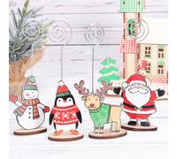 8 Pcs Graffette Natalizie Portacarte Con Foto Promemoria Da Tavolo