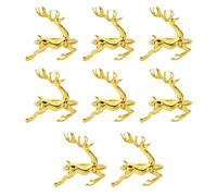 8 Pcs Holiday Decor Table Decoration for Christmas Dinner Portatovaglioli Cervo