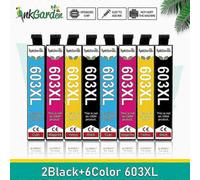 (8 Pcs) Inkgarden 603xl 603 Xl Compatible Cartridge For Epson T603 Expression Home Xp-2100/xp-2105/xp-3100/xp-3105/xp-4100/xp-4105