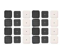 8 PCS L Shaped Vibration Control Pads | Sturdy Stabilizer Mat for Washing Machine/Furniture/Bed | Grip - Enhanced EVA Pad with 2200 lbs Capacity
