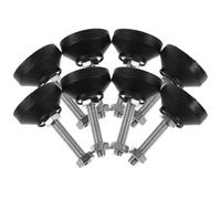 8 Pcs Livellatori Per Mobili Gambe Piedini Livellamento Regolabili
