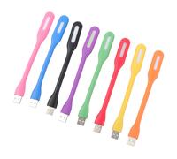 8 Pcs Lucina Led Piccola Lampada Tavolo Usb Luce Notturna Di Lettura