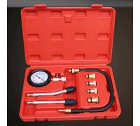 8 Pcs Manometro Del Cilindro Kit Prova Pressione Olio Motore Tester