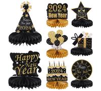 8 Pcs New Years Decoration Decorazioni Per La Tavola Delle Feste