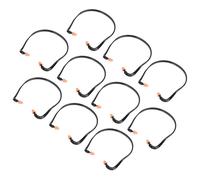 8 Pcs Noise Reduction Soft Silicone Tappi Orecchie Cordino Otoprotettori
