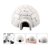 8 Pcs Ornamento Artificiale Della Casa Di Ghiaccio Arredamento Dell'igloo