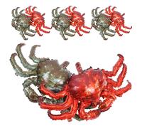 8 Pcs Palloncini Granchio Pellicola Di Alluminio Decorazioni Per Feste Marine