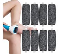 8 PCS Pedicure Dura Pelle Remover Ricariche Extra Grossolane Testine di ricambio Ricariche Rulli Duri Rimuovi Pelle Grossolani per Scholl Pedi Lima Elettrica per Piedi