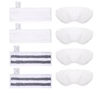 8 PCS per Kärcher Accessori Pulitori a Vapore, Microfibra per Pavimento, Panno Mop Accessori, per Karcher Easy Fix SC1 SC2 SC3 SC4 SC5