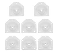 8 Pcs Piastre Di Montaggio Delle Gambe Zampe Per Mobili Gamba Mobile