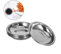 8 Pcs Piatto Per Salse in Acciaio Inossidabile Di Salsa Immergendo