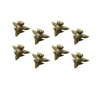 8 PCS Piedini Per Mobili Bronzo Antico Restauro Antichi Gambe Dei