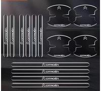 8 Pcs Protezione Portiere Auto Adesivi Antigraffio per Citroen C1 C2 C3 C4 C5 X C6 Picasso Aircross ami Xsara Cactus Elysee, Automobile Vernice Protettive Copri Autoadesive Accessori per Auto