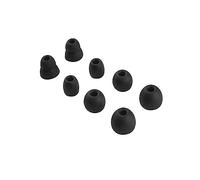 8 PCS Punta dell'orecchio del silicone per beats Flex/Beats X/Beats Pro Cuffia tappo orecchio cuscinetti auricolari sostituzione morbido orecchio Plug Auricolari accessori (nero)