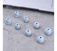 8 PCS Punta dell'orecchio del silicone per beats Flex/Beats X/Beats Pro Cuffia tappo orecchio cuscinetti auricolari sostituzione morbido orecchio Plug Auricolari accessori (blu chiaro)