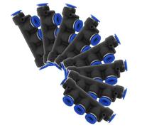 8 Pcs Raccordi Rapidi Connect Thole Connettore Del Tubo Plastica