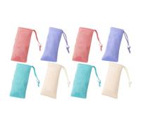 8 Pcs Rete Schiumogena Per Sapone Sacchetto Esfoliante Saponetta
