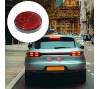 8 Pcs Riflettore Rotondo Per Auto Riflettori in Plastica Sulla Sicurezza