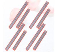 8 PCS Righello Multifunzione Metallo Sovrano Doppia Faccia Dritto