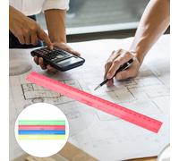 8 Pcs Righello Scuola Regoli Colorati Sovrano Per Bambini Dritto