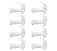 8 Pcs Rubinetto Erogatore Di Bevande Plastica Adattatore Distributore D'acqua
