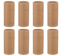 8 Pcs Scatola Per Imballaggio Bottiglia Di Olio Essenziale Cilindro Carta Kraft