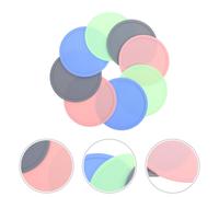 8 Pcs Sottobicchieri in Silicone Per Bevande Da Caffè Coaster Di Ufficio Tavolo