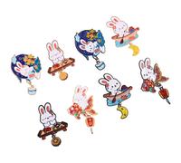 8 Pcs Spilla in Lega Di Zinco Da Cartone Animato Perno Dello Zaino