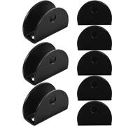 8 Pcs Staffa Clip Per Rotondi Montaggio in Parete Specchio