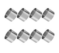 8 Pcs Stampi Per Dolci Forme Torte Stampo Cuocere Da Cottura in Acciaio