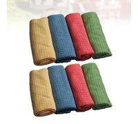 8 Pcs Straccio Assorbente D'acqua Asciugamano Per La Pulizia Strofinaccio