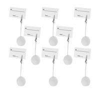 8 Pcs Supporto Per Il Titolare Del Promemoria Decorazione Della Tavola Di Nozze