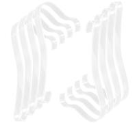 8 Pcs Supporto Trasparente Inserti Per Scarpe Inserto Porta Del Display