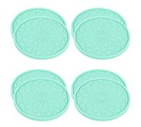 8 Pcs Tappetini Portabicchieri Per Auto Inserti Accessori Le Donne