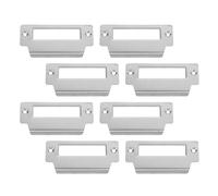 8 Pcs Targa Porta Targhetta Piastra Di Riscontro Della Rinforzo Serratura