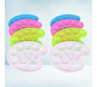 8 Pcs Tavolozza Plastica Blocco Da Disegno Per Bambini Forniture L'acquerello