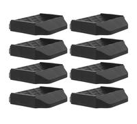 8 Pcs Tazza D'incantatore Antiscivolo Coppa Di Caster Mobili Tazze Dei Piedi