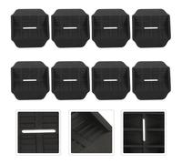 8 Pcs Tazza Per Rotelle Mobili Cuscinetti Antiscivolo Furniture Caster Cups