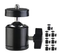 8 Pcs Testa Sfera Per Treppiede Del Trippiedi Della Fotocamera Adattatore