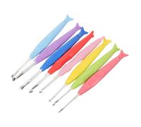 8 Pcs Uncinetti Ergonomici Set Strumenti All'uncinetto Accessori