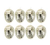 8 PCS Uova Decorative Primaverili Appese Ornamenti Giorno Di Pasqua