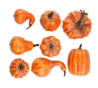 8 Pcs Zucche Scintillanti Della Notte Stellata Decorazioni Zucca Di